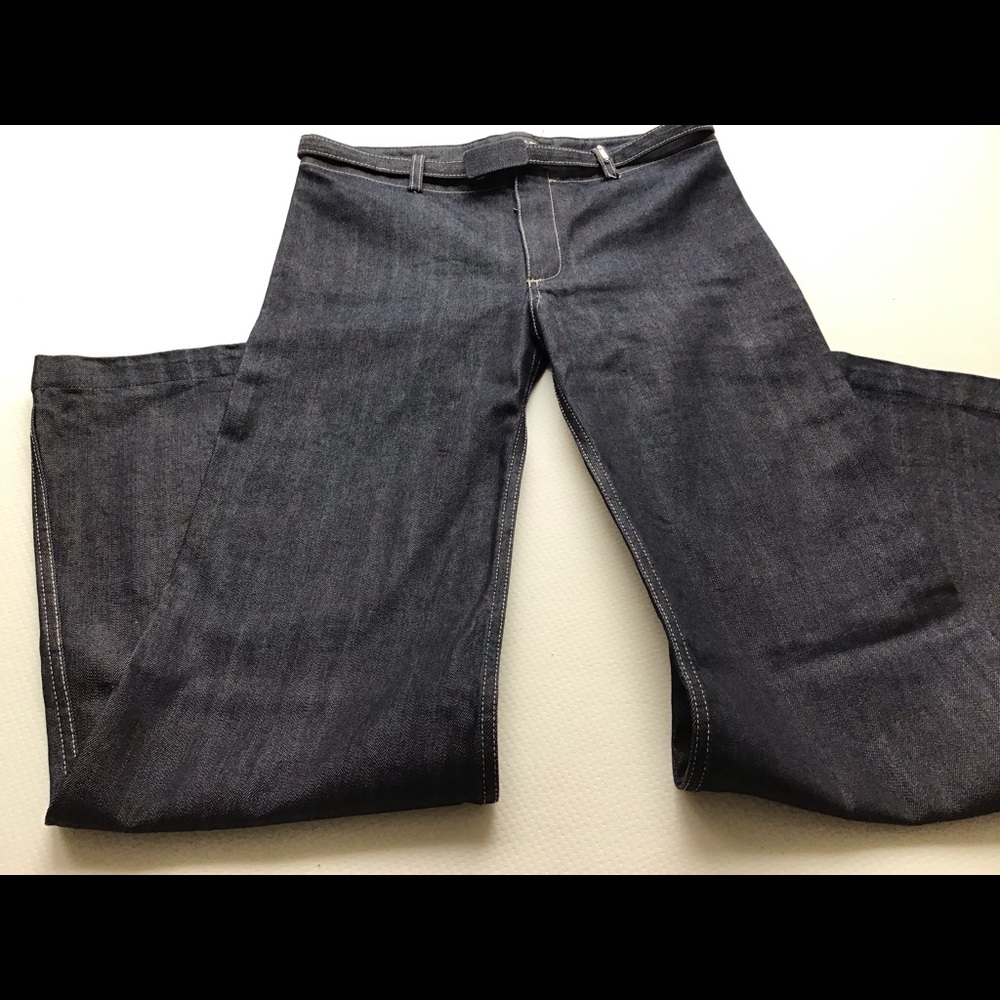 Balenciaga Size 27 Jeans Flare Leg Dark Wash  B3